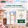 [Combo trải nghiệm] - Hỗ trợ giảm rụng tóc, làm phồng chân tóc. Chu trình chăm sóc tóc toàn diện 15 ngày; tối giản 3 bước theo tiêu chuẩn salon Nhật Bản tại nhà