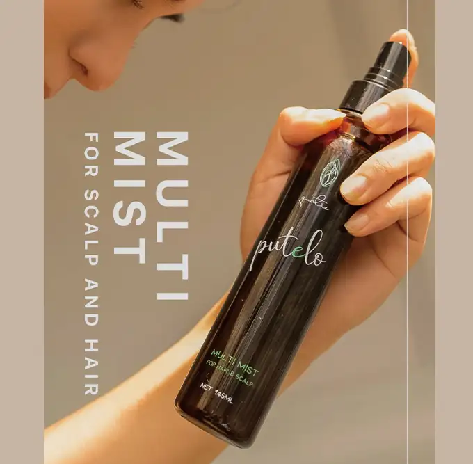 Xịt dưỡng tăng phồng tóc PUTELO – Nuôi dưỡng da đầu khỏe, mềm mượt tự nhiên
