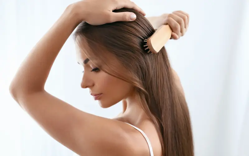 bị hói đỉnh đầu ở nữ