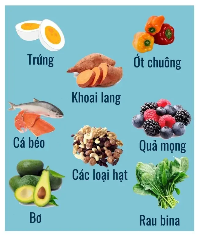 ăn gì để tóc mọc nhanh và dày 