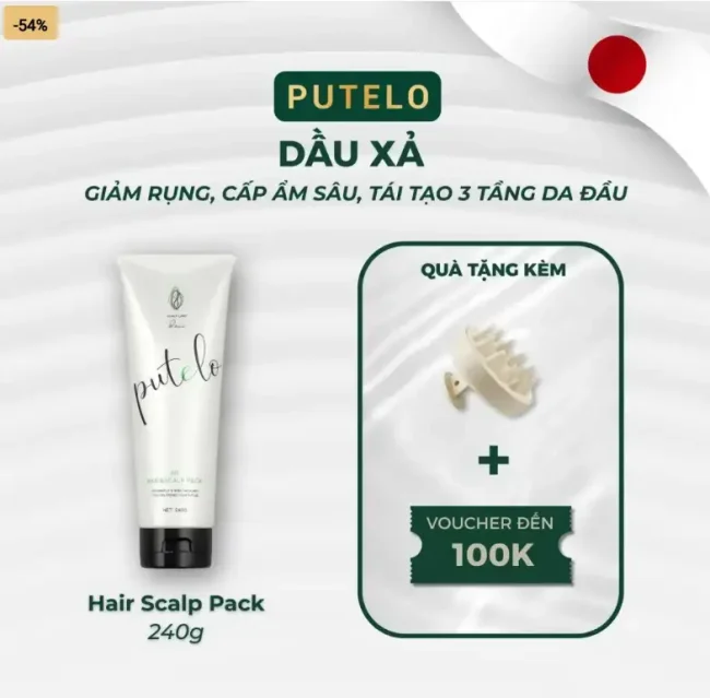 dầu xã PUTELO Hair Scalp Pack